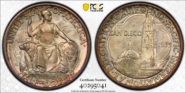 1935-S 50C San Diego MS67