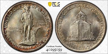 1925 50C Lexington MS67