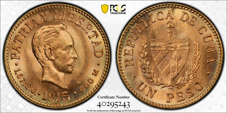 Cert 40295243 - Coin Image