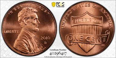 2010-D 1C Shield Satin Finish SP68RD