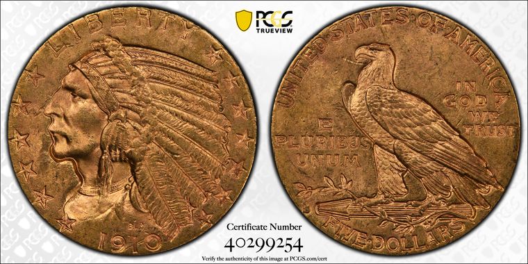 Cert 40299254 - Coin Image