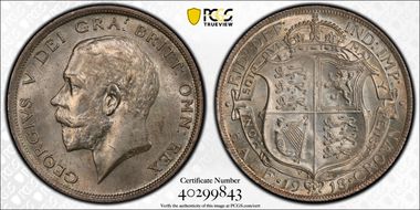 1918 1/2 Cr S-4011 MS64