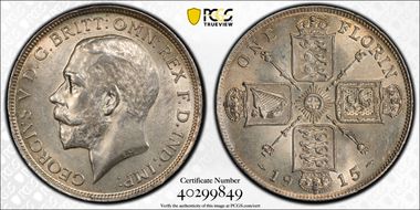 1915 Florin S-4012 MS62