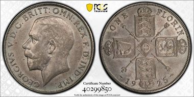 1925 Florin S-4022A AU58