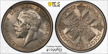 1933 Florin S-4038 MS64