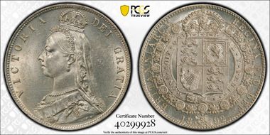 1892 1/2 Cr S-3924 N1