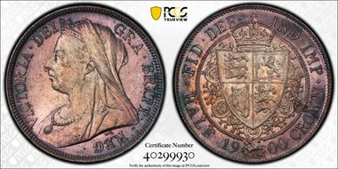 1900 1/2 Cr S-3938 MS63