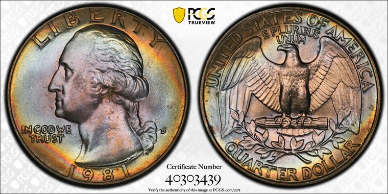 Cert 40303439 - Coin Image