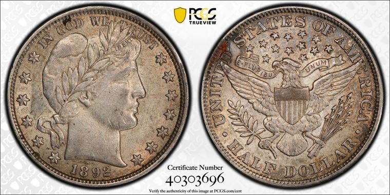 Cert 40303696 - Coin Image