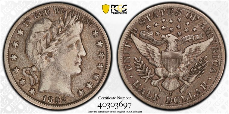 Cert 40303697 - Coin Image