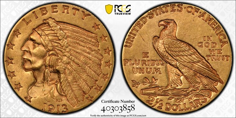 Cert 40303858 - Coin Image