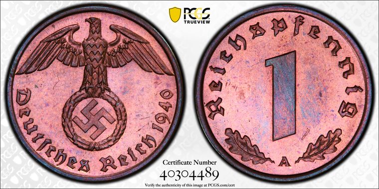 Cert 40304489 - Coin Image