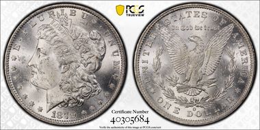1879-O $1 MS62