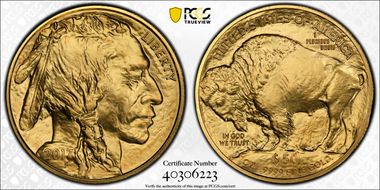 2017 $50 American Buffalo .9999 Fine Gold MS69