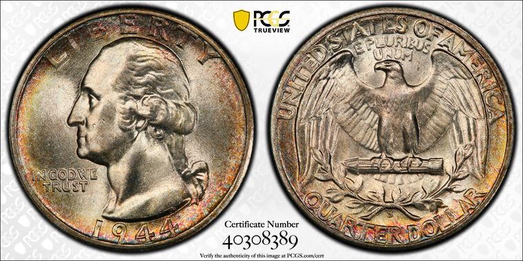 Cert 40308389 - Coin Image