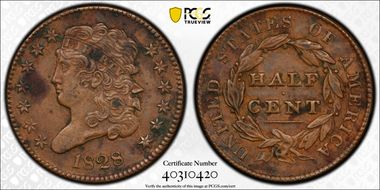 1828 1/2C 13 Stars N1BN