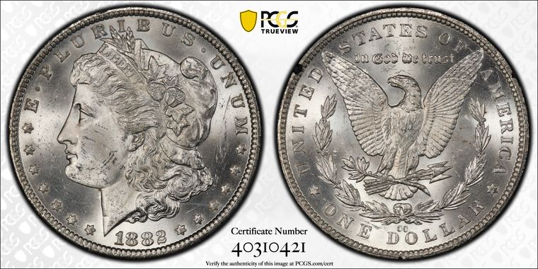 Cert 40310421 - Coin Image