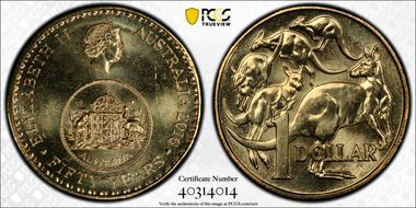 2016 $1 50 Yrs Decimal Currency MS67