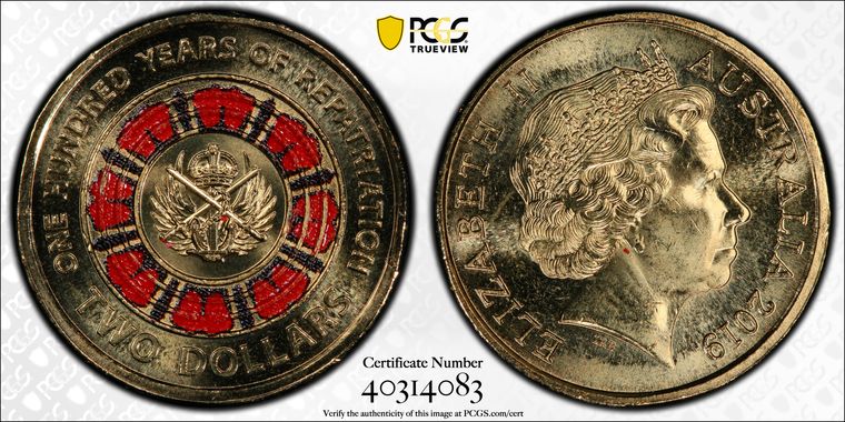 Cert 40314083 - Coin Image