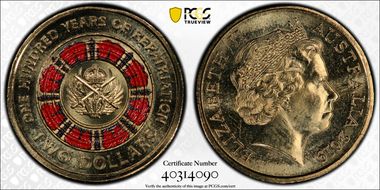 2019 $2 100 Years of Repatriation Colorized MS66