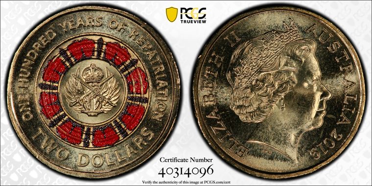 Cert 40314096 - Coin Image