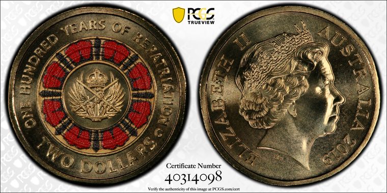 Cert 40314098 - Coin Image