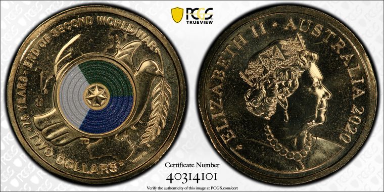 Cert 40314101 - Coin Image