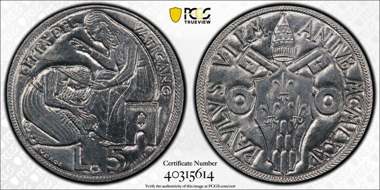Cert 40315614 - Coin Image