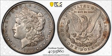 1878-S $1 AU50