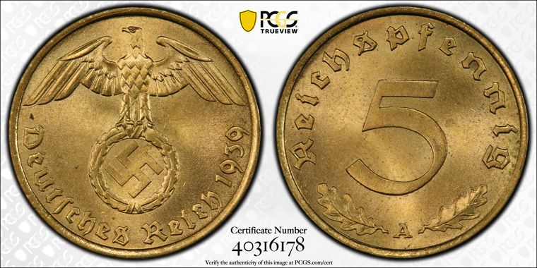 Cert 40316178 - Coin Image