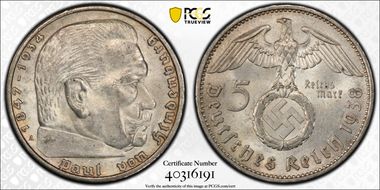 1938-A 5 Mk J-367 MS62