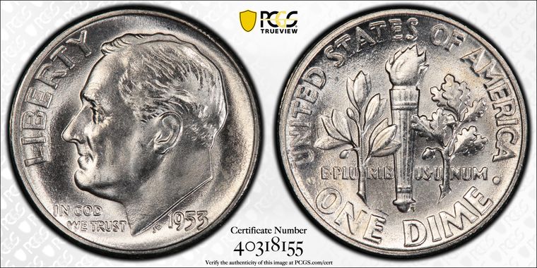 Cert 40318155 - Coin Image