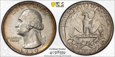 1939 25C PR67