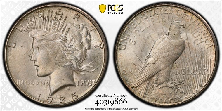 Cert 40319866 - Coin Image