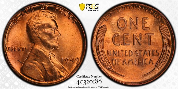 Cert 40320186 - Coin Image