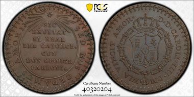 (c.1790) Medal Grove-C-170a AE MS65BN