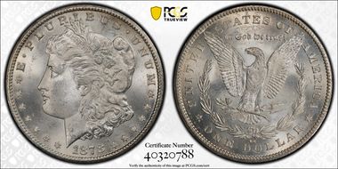 1878-CC $1 MS66+
