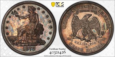 1878-S T$1 Trade N1