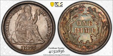 1877-CC 10C MS67