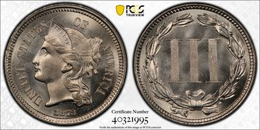 1873 3CN Closed 3 MS67