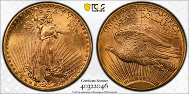 1911-D/D $20 RPM, FS-501 MS66+