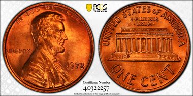 1972 1C DDO FS-102 MS65RD