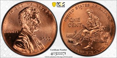 2009 1C Lincoln-Formative Years DDR, FS-802 MS64RD