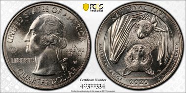 2020-W 25C American Samoa NP V75 MS65