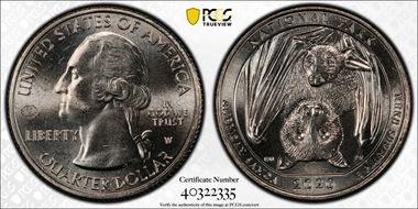 2020-W 25C American Samoa NP V75 MS65