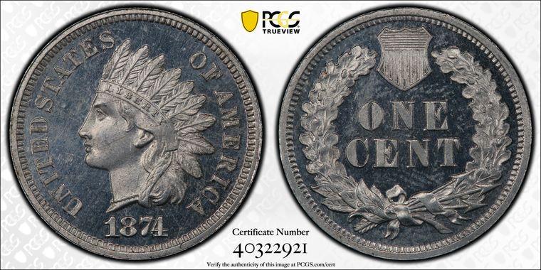 Cert 40322921 - Coin Image