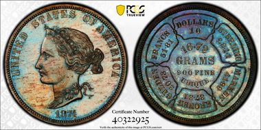 1874 $10 J-1374 PR64+ BN