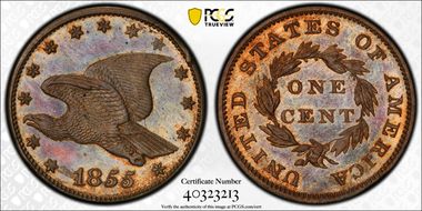 1855 1C J-170a PR64+