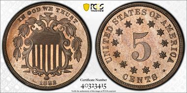 1882 5C J-1697 PR66