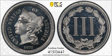 1873 3C J-1261 PR64DCAM